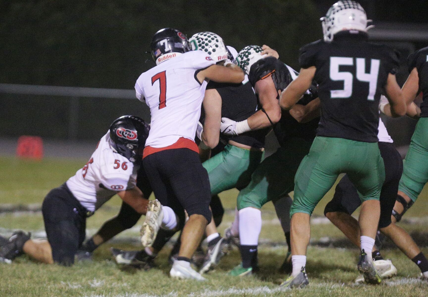 Osage football vs Clarion-Goldfield-Dows -